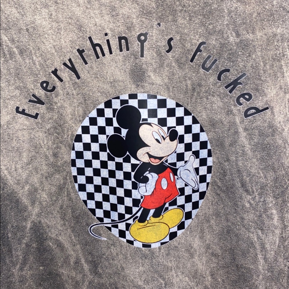 NEW!! EVERYTHING’S  F U C K E D- 
MOUSE tee